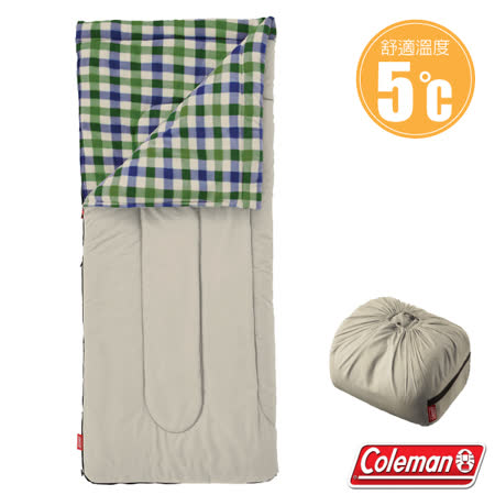 【美國 Coleman】新款 EZ 沙漠石刷毛睡袋(84×190cm.舒適溫度5℃以上)/附收納袋_CM-33803