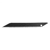 日本製造NT Cutter Premium 2A型美工刀用替刃BA15P(10片入,30°高碳鋼黑刃,刃厚0.38mm)