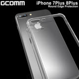GCOMM iPhone 7/8 Plus 清透圓角防滑邊保護套 Round Edge 清透明
