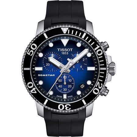 TISSOT天梭海洋
之星300米潛水錶