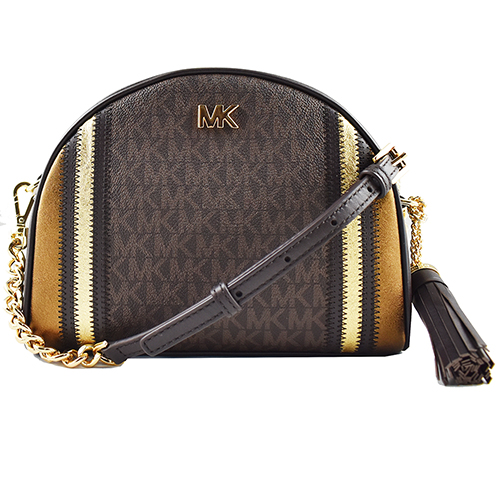 MICHAEL KORS 新款半月logo貝殼包 32F8MF5C4B