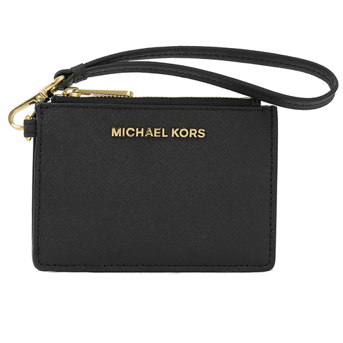 MICHAEL KORS JET SET 手提證件卡夾零錢包.黑