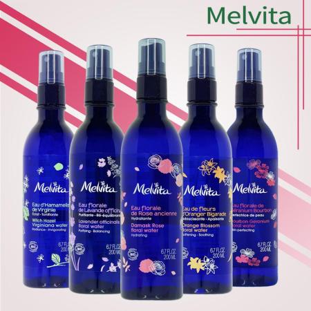 Melvita 蜜葳特 
玫瑰/金縷梅花粹 200ml