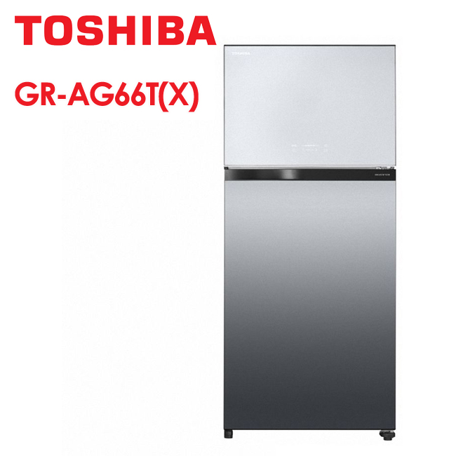 TOSHIBA 東芝 608L 變頻電冰箱 GR-AG66T(X)-含基本安裝+舊機回收