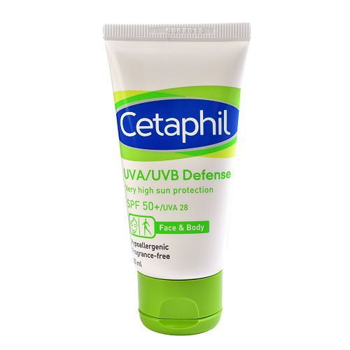 【Cetaphil舒特膚】極緻全護低敏防曬霜SPF50+ (50g)x2入組