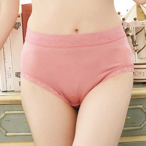 【Chlansilk闕蘭絹】舒適親膚100%蠶絲內褲-88905(粉)