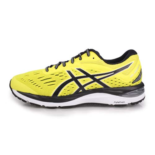 (男) ASICS GEL-CUMULUS 20 慢跑鞋-路跑 亞瑟士 芥末黃黑