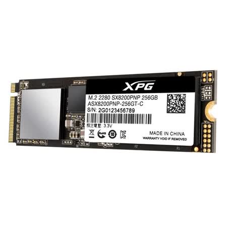 ADATA威剛 XPG SX8200Pro 256G M.2 2280 PCIe SSD固態硬碟/(