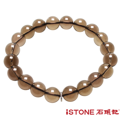 石頭記 茶水晶手鍊-品牌經典-9mm