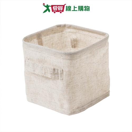 森 棉麻小物收納盒S3079-6(15x15x15cm)【愛買】