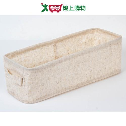 森 棉麻隙縫收納盒S3089-6(12x13x37cm)【愛買】