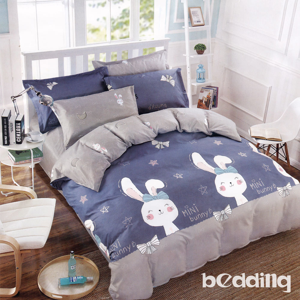 BEDDING-活性印染5x6尺春夏涼被-精靈天地