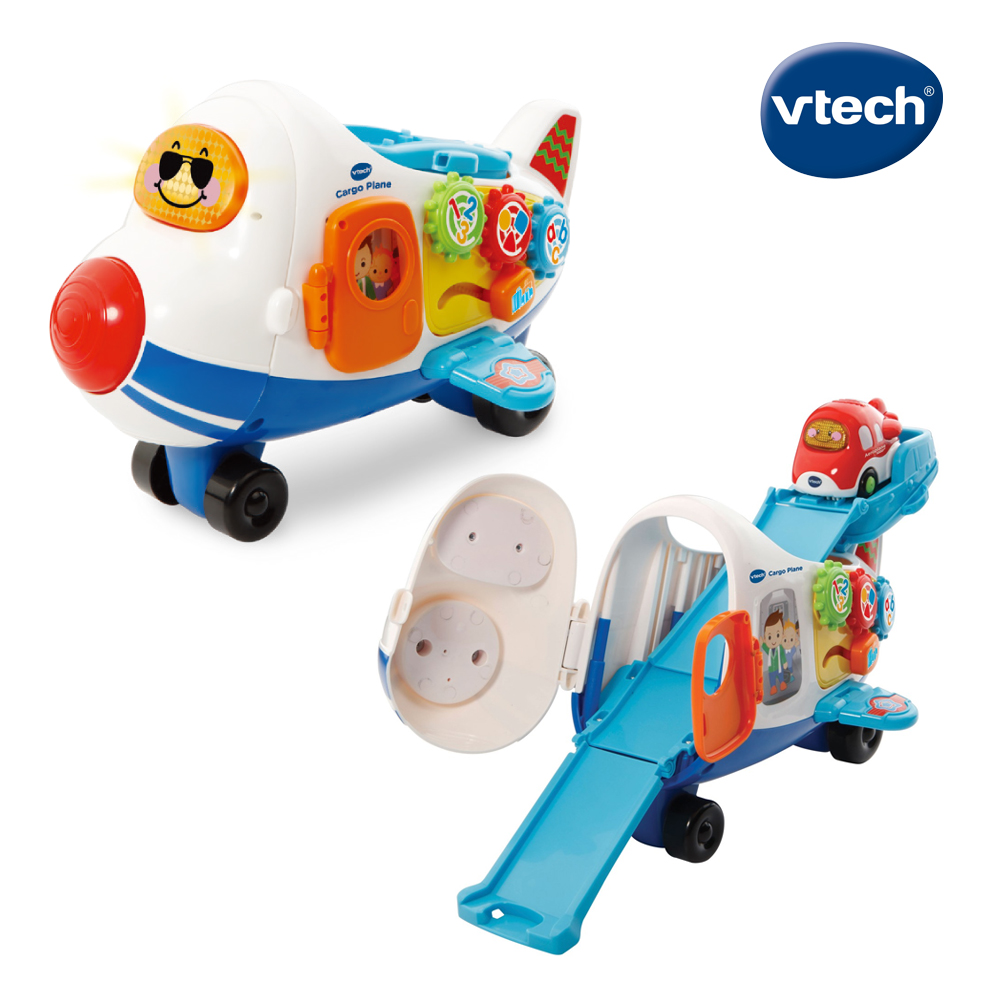 【Vtech】嘟嘟車系列-巨無霸飛機軌道組 (另附贈嘟嘟小飛機乙台)