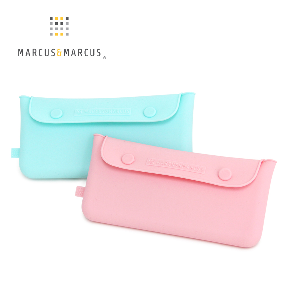 【MARCUS&MARCUS】輕巧矽膠餐具收納袋 2色可選