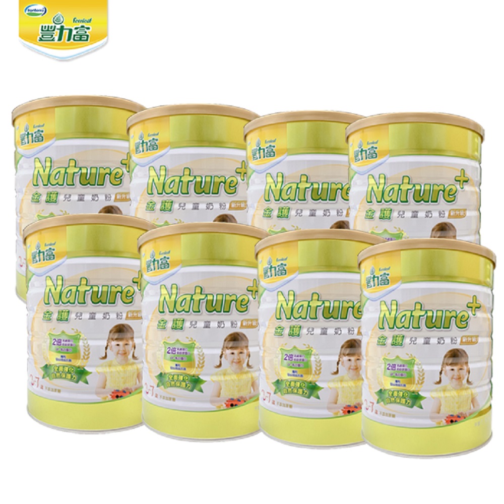 豐力富 Nature+ 3-7歲兒童奶粉1500g x8罐