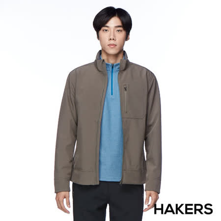 HAKERS
防潑保暖外套(淺褐色)
