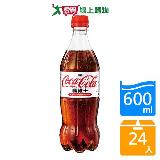 可口可樂纖維+ 600mlx24入/箱【愛買】
