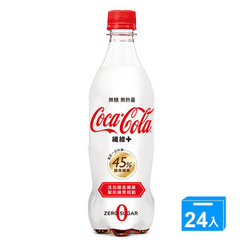 可口可樂纖維+ 600ml*24入