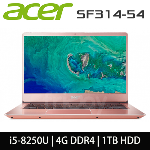 ACER 宏碁 SF314-54-52WL i5-8250U/4GB DDR4/1TB HDD/14吋FHD