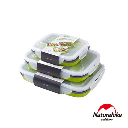 Naturehike 3入組
折疊式密封保鮮盒