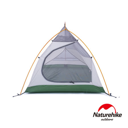 Naturehike 升級版 云尚2極輕量210T抗撕格子布雙人帳篷 攻頂帳 附地席 綠色