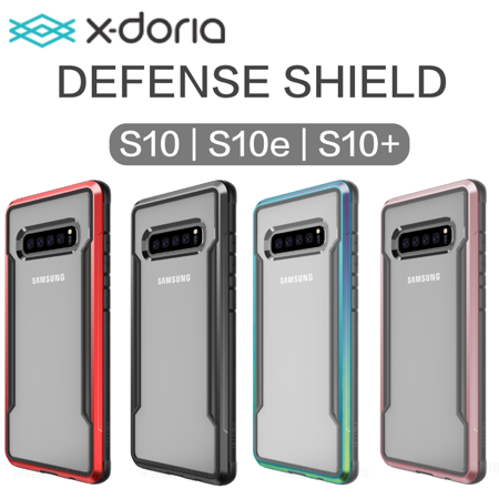 X-doria Defense Shield for Samsung Galaxy S10 S10e S10+ 刀鋒系列 金屬防摔殼