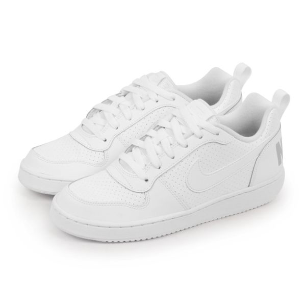 NIKE 女 NIKE COURT BOROUGH LOW (GS) 經典復古鞋 - 839985100