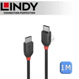 LINDY 林帝 Black USB 3.1 Gen 2 Type-C 公 to 公傳輸線,1m (36906)