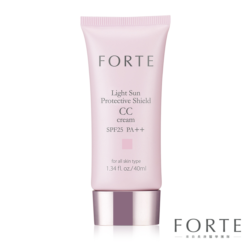 FORTE 台塑生醫輕柔防曬潤色CC霜-嫩紫SPF25 PA++