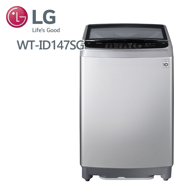 LG 樂金 14公斤 Smart Inverter 智慧變頻系列 精緻銀 / (WT-ID147SG) 送基本安裝+好禮3選1