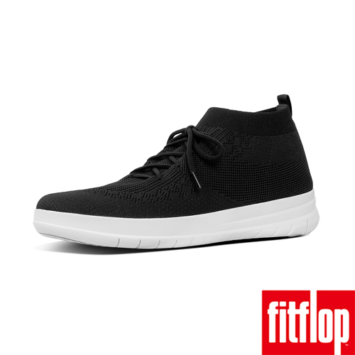 【FitFlop】UBERKNIT SLIP-ON LACE-UP SNEAKERS 黑色