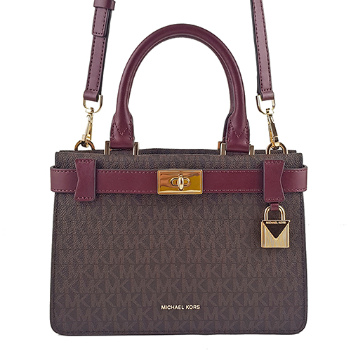 MICHAEL KORS Tatiana 防刮皮革手提斜背包 小款