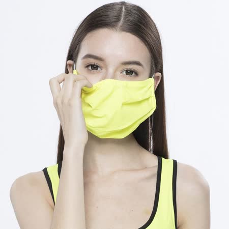 【HOII后益官方授權】口罩-大人-黃