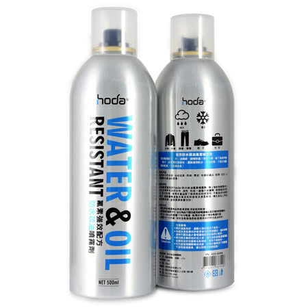 24入組【hoda】防水疏油噴霧劑 500ml(防潑水 鍍膜 抗油汙 氟素強效配方)