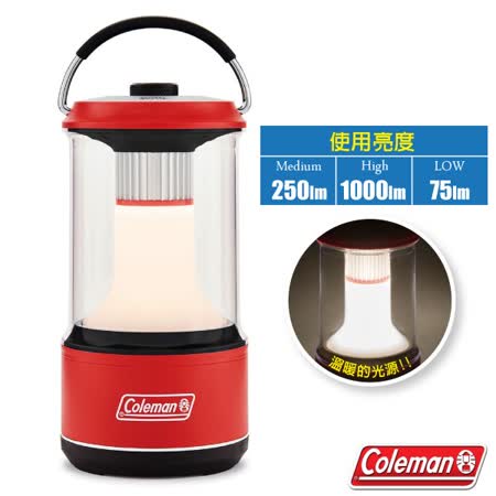 美國 Coleman BG LED
帳蓬露營營燈CM-34245紅