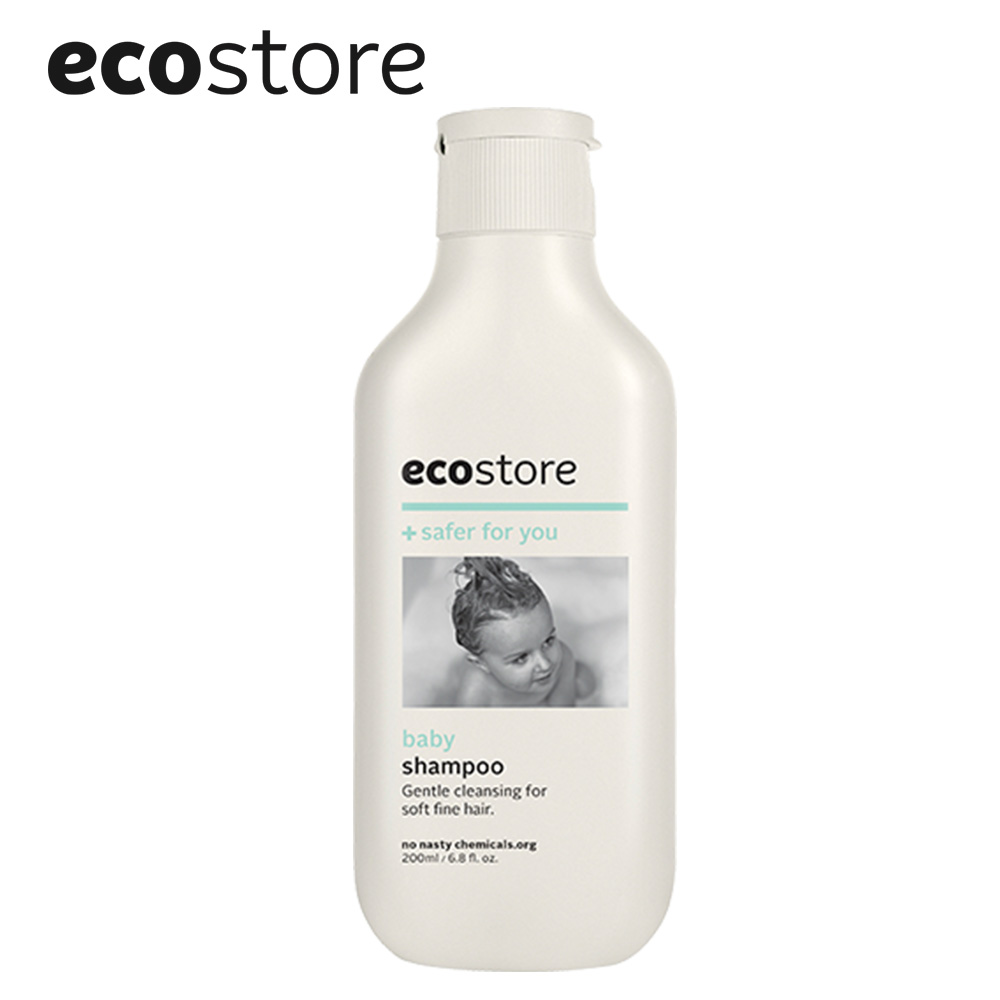 (即期品)【ecostore】純淨寶寶洗髮精 200ml (到期日:20200201)