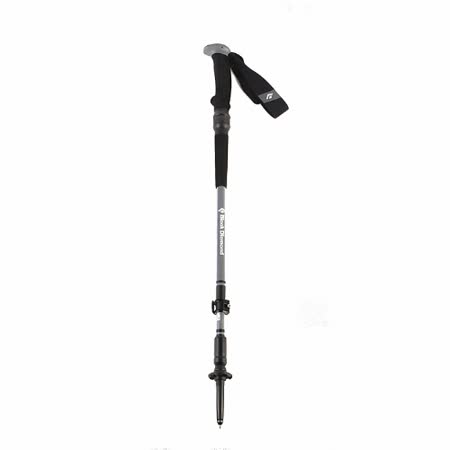 Black Diamond TRAIL PRO SHOCK 快扣氣壓避震登山杖 花崗岩灰