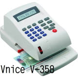 Vnice V-358 中文光電投影微電腦支票機(LED投影定位)