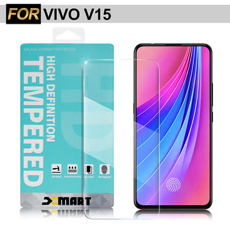 Xmart for VIVO V15 薄型 9H 玻璃保護貼-非滿版