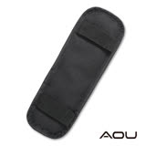AOU 台灣製造 減壓可拆式肩片 耐磨可水洗 單肩包肩片 後背包肩片 包帶配件(黑色)03-019D1