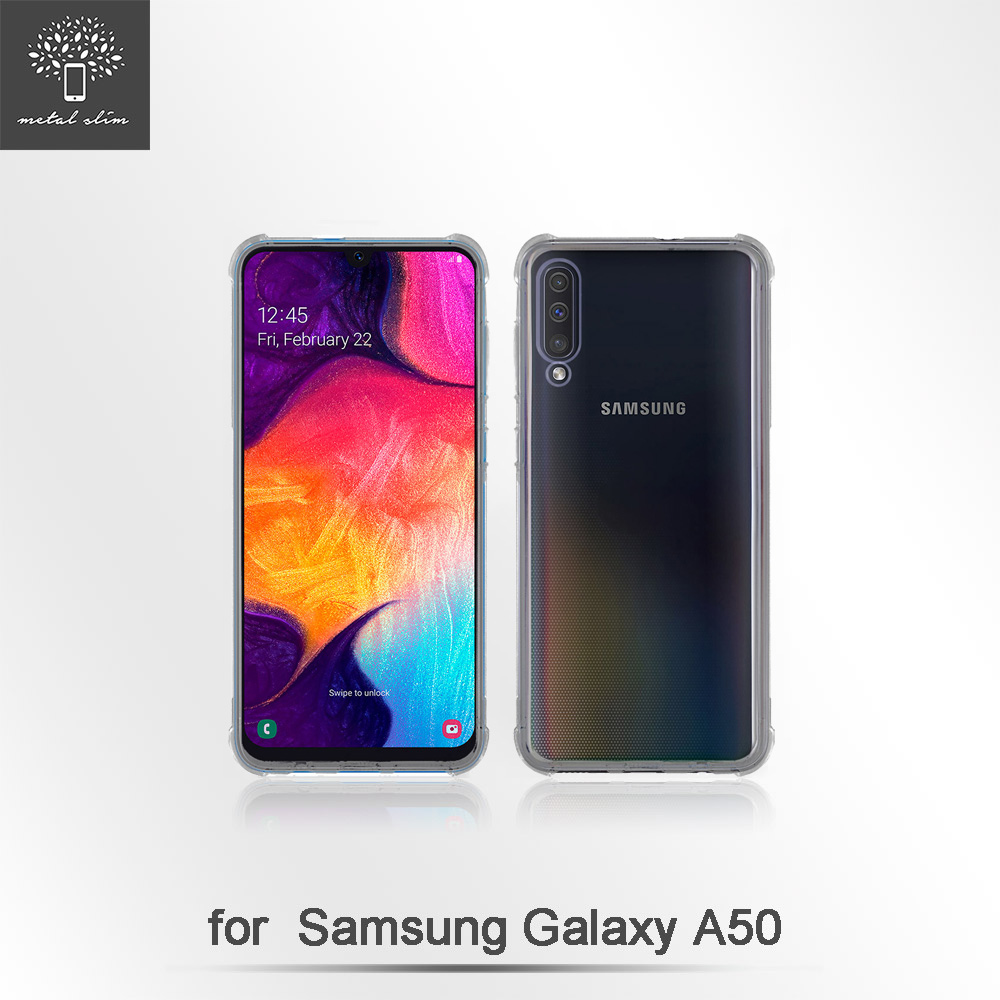 Metal-Slim Samsung Galaxy A50 防撞氣墊TPU 手機保護套