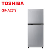 | TOSHIBA  |  東芝 192公升1級 變頻無邊框電冰箱典雅銀 GR-A25TS