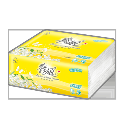 《春風》平版衛生紙-柔韌細緻(300張*6包*6串)/箱