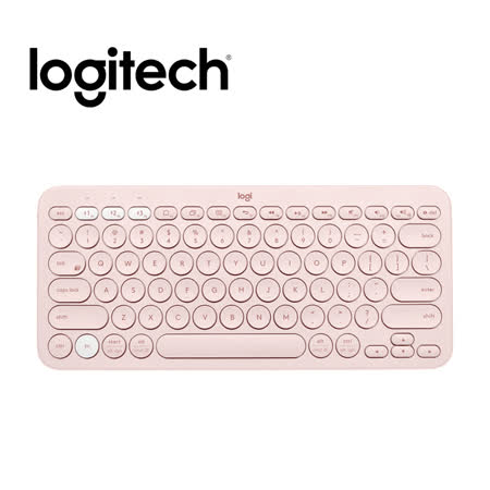 Logitech 羅技 K380 多功能 跨平台藍牙鍵盤 玫瑰粉色