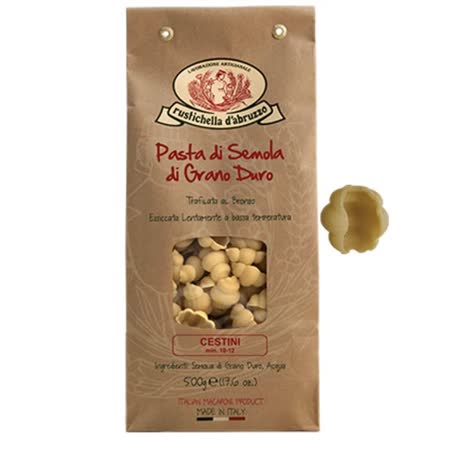 【RUSTICHELLA】義大利麵(貝殼) 500G