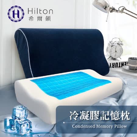 Hilton 希爾頓
酷涼冷凝舒壓記憶枕