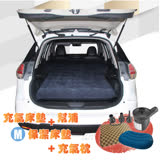【台灣 Camping Ace】二代升級-快充式植絨充氣床墊_車用睡墊+保潔床包M+2用幫浦+充氣枕/ ARC-298R-2