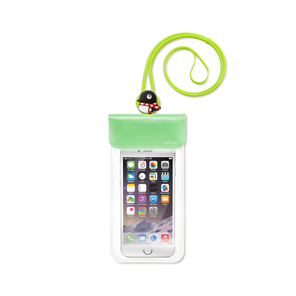 【Bone】Waterproof Phone Bag 防水手機袋 - 企鵝小丸