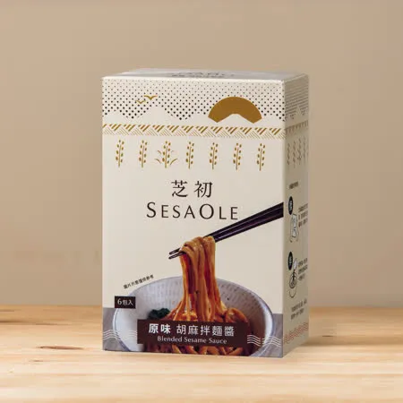 買一送一【芝初】原味胡麻拌麵醬 30G*6入
