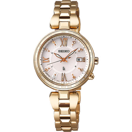 SEIKO 精工LUKIA
太陽能鈦金屬電波女錶